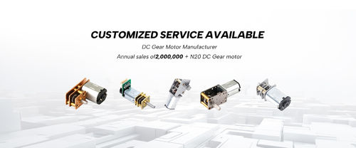 Latest company Solutions about CUSTOMIZED SERVICE AVAILABLE (N20 Gear Motor )