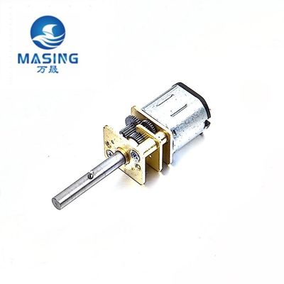Good price Small N20 Micro DC Gear Motor , 12mm Mini Gear Box DC Motor For Robot / Door Lock online