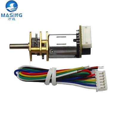 Goede prijs. Metalen versnellingsbakmotor 12mm N30 N20 versnellingsmotor 30rpm 6V met encoder online