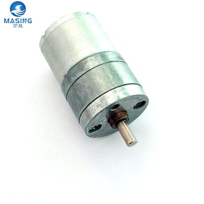 Harga yang bagus 25mm Gearbox DC Brush Motor 12V RF-310 Low Rpm Low Noise DC Motor Untuk Penggiling Daging on line