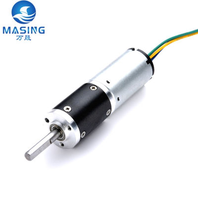 Un buen precio. 6V 12V motor sin escobillas de corriente continua de alto par Planetario motor de engranajes de corriente continua con caja de cambios 22MM en línea