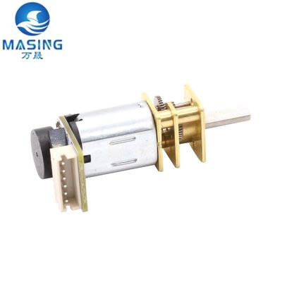 Un bon prix. Moteur à engrenages à courant continu avec encodeur 12ppr 24ppr N20 Moteur électrique robot brossé Mini moteur à engrenages à courant continu 12 mm en ligne