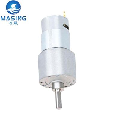 Un bon prix. Rs-385 Rs-395 moteur à courant continu avec boîte de vitesses 37 mm moteur à engrenages 12v moteur à couple élevé moteur à engrenages brossés en ligne