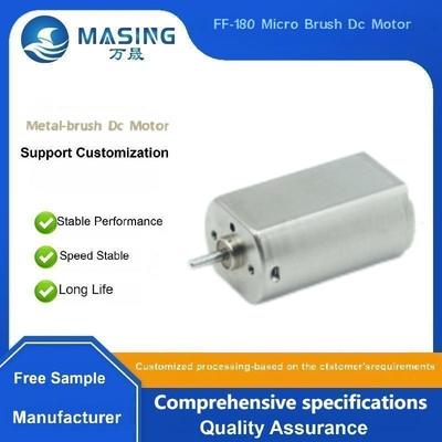 Un bon prix. 20 mm FF-180 2.4V 9v 12V Haute vitesse Rpm Puissance aimant permanent Mini brosse électrique Micro moteur à courant continu pour brosse à dents en ligne