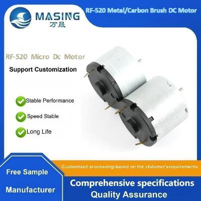 좋은 가격 12V 전기 DC 모터 RK-520 탄소 브러시 장난감 자동차, 자동 기계 및 소형 가전용 온라인으로