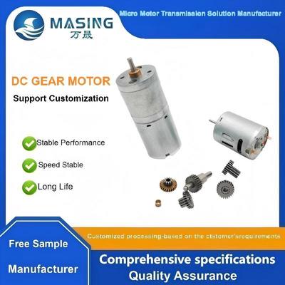 Καλή τιμή. Μικροκιβώτιο 25mm 12v 630rpm Υψηλής Ροπής Μοτέρ με Γρανάζια για Μοτέρ Τροχού Ρομπότ και Αυτόματη Μηχανή Διανομής Καρτών σε απευθείας σύνδεση