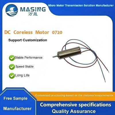 Good price DC 3.7V-4.2V 0720 Micro Coreless Motor With Propeller Torque High Speed Motor Small DC Motor For RC Drone And Toys online