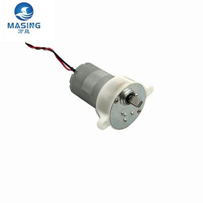 Good price 370 Gear Motor 32mm Plastic Gearbox 12 Volt DC Gear Reduction Motors For Robot Vacuum Cleaner online