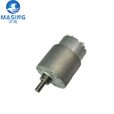 Good price 37mm Gearbox Metal Gear Motor GM37-500 High Torque DC 12V Geared Motor Low-speed online