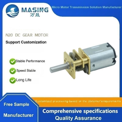 Bom preço. DC 3V 6V 12V 30RPM 200RPM 1000rpm N20 Mini Micro Metal Gear Motor With Gearwheel DC Motors GA12-N20 For DIV Robotic Arm Robot on-line