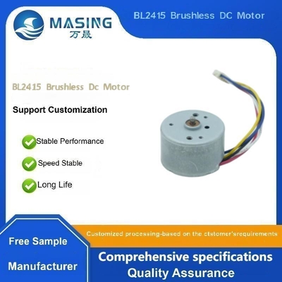Good price 12v 24v DC Brushless Motor Micro Electric Engine 2415 With Hall Drive Board , Mini BLDC Motor for Automation Equipment online