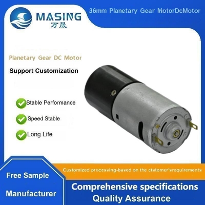 Good price 36 Planetary Gearbox Motor DC Reduction Planetary Motor 36MM Metal Gearbox DC Gear Motor for  Coffee Machine online
