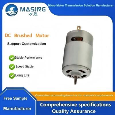 Good price High Power Brushed RS-555 DC Motor 21V 8000rpm for Grass Cutter and Lawn Mower online